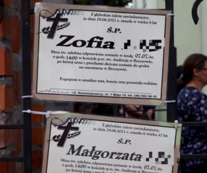 Pogrzeb ofiar wypadku w Elżbietowie. Zosia i jej mama Małgorzata L. wyruszą w ostatnią drogę