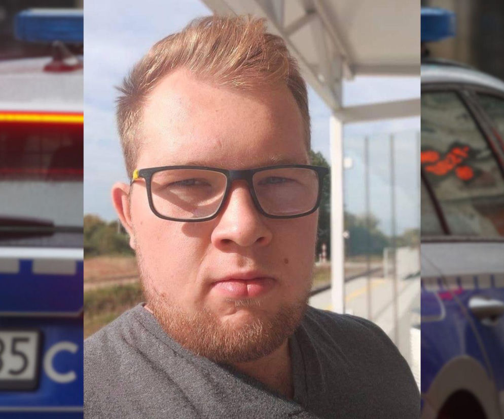 Policja prosi o pomoc. Zaginął 30-letni Patryk z Białegostoku