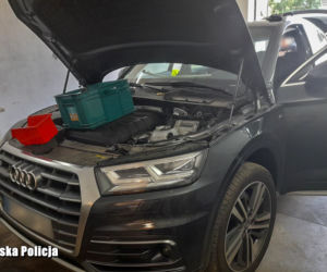 Pochodzące z kradzieży Audi Q5