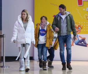 Małgorzata Rozenek-Majdan i Radosław Majdan spędzają ferie w centrum handlowym