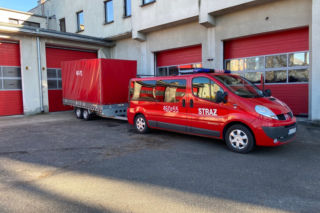 Strażacy powiatu iławskiego przekazali sprzęt dla ukraińskich druhów