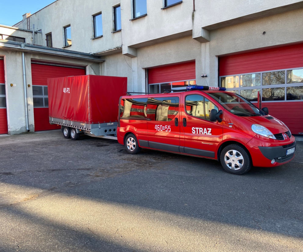 Strażacy powiatu iławskiego przekazali sprzęt dla ukraińskich strażaków