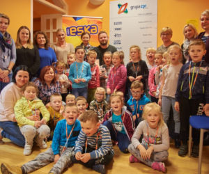 Recytowali i śpiewali. Dzieci z gminy Uchanie odwiedziły Radio ESKA Lublin