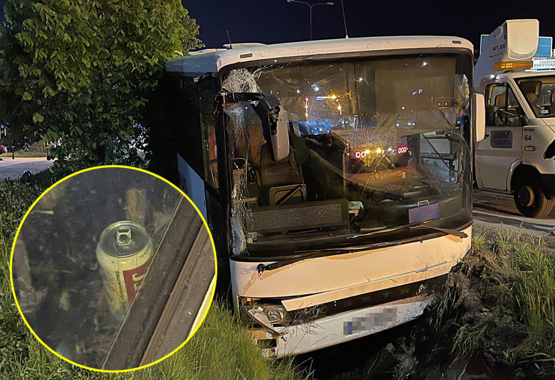 Pędził autobusem po ścieżce rowerowej. Pasażerka przeżyła chwile grozy!