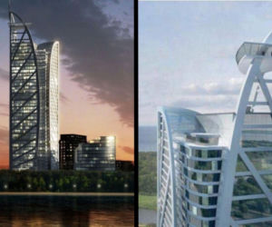 Wizualizacje Big Boy Building w Gdańsku prezentowane w 2022 r.