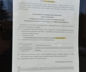 Wybory na burmistrza w trakcie pandemii