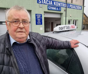 Uczciwy taksówkarz z Koszalina stał się sławny na całą Polskę