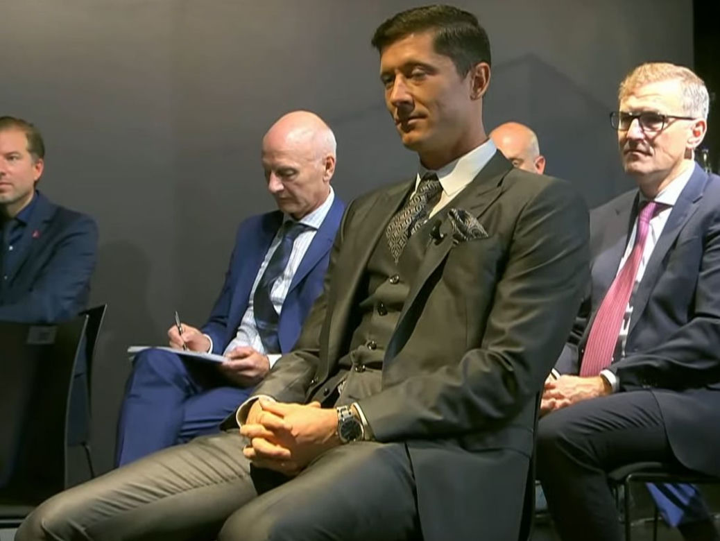 Robert Lewandowski ze Złotym Butem