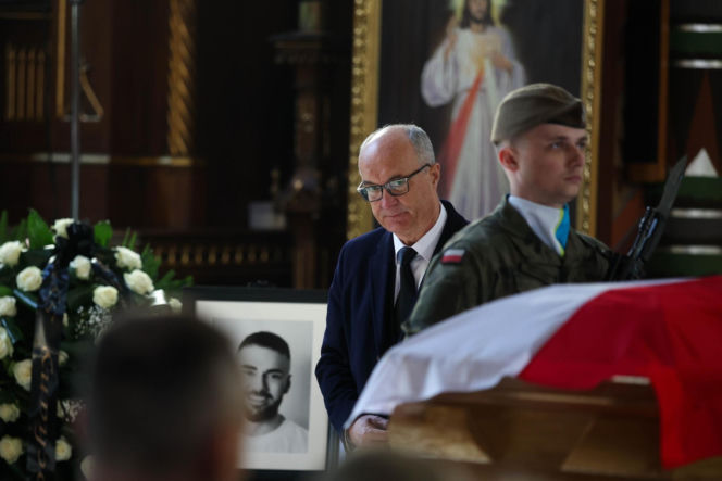 Ból, rozpacz, łzy. Poruszające sceny na pogrzebie Łukasza Litewki