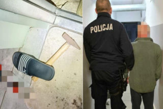 Brutalny finał chorej zazdrości! Piotr K. zaatakował młotkiem. Nie miał litości