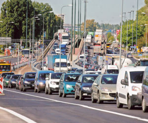 Obwodnica  zakorkowała Marynarską