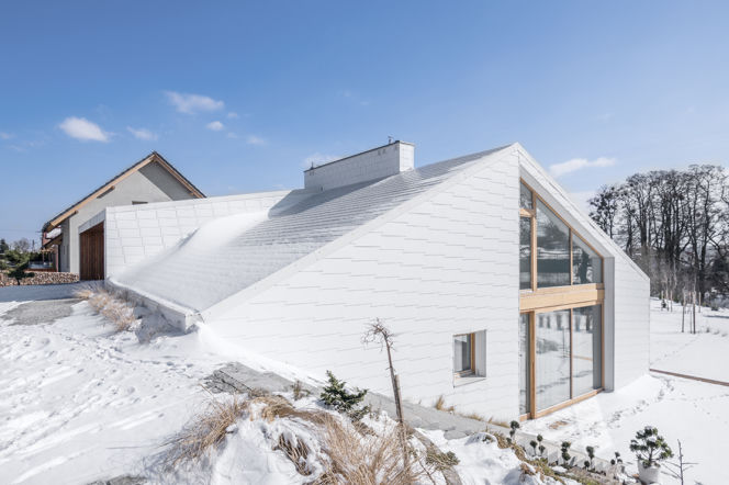 Dom na skarpie na Dolnym Śląsku