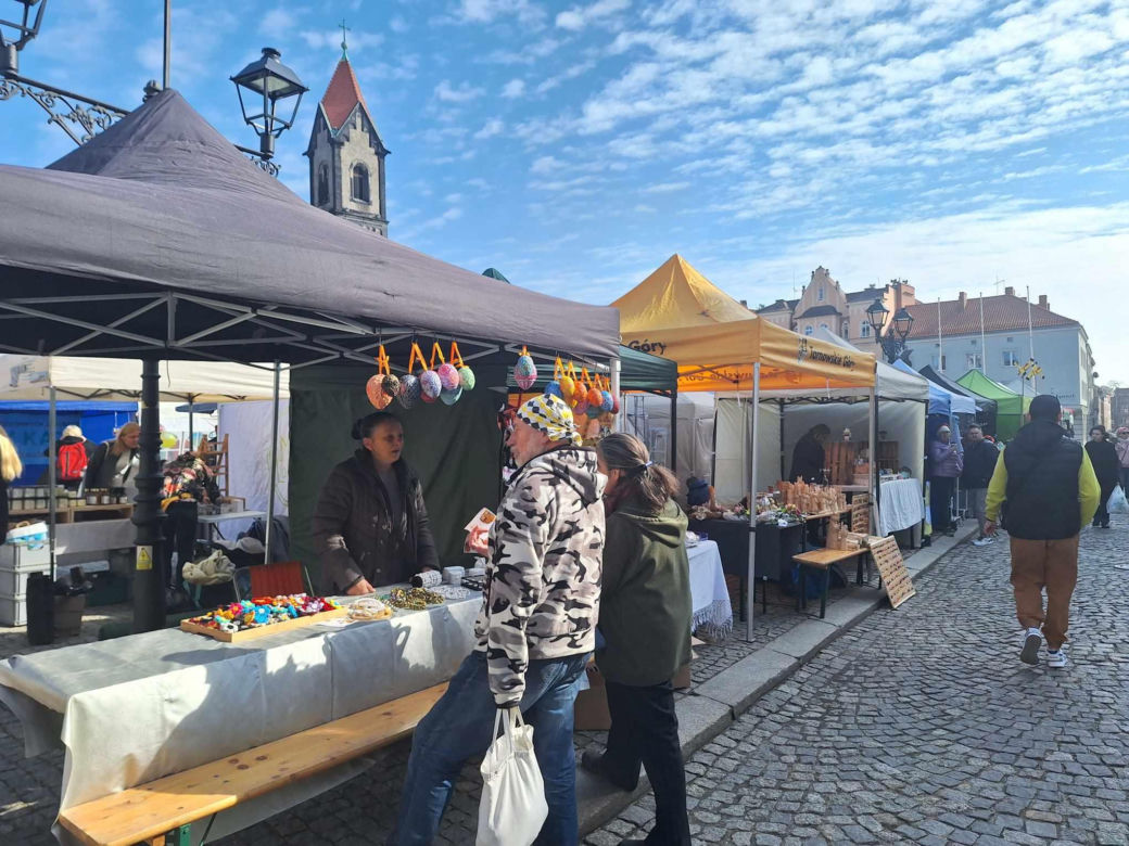 Jarmark wielkanocny w TarnowskIch Górach ZDJĘCIA