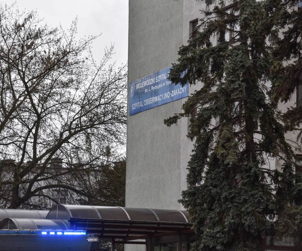 Szpital w Toruniu, atak koronawirusa