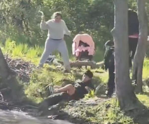 Bóbr zaatakował dziecko! Szokujące wideo w sieci