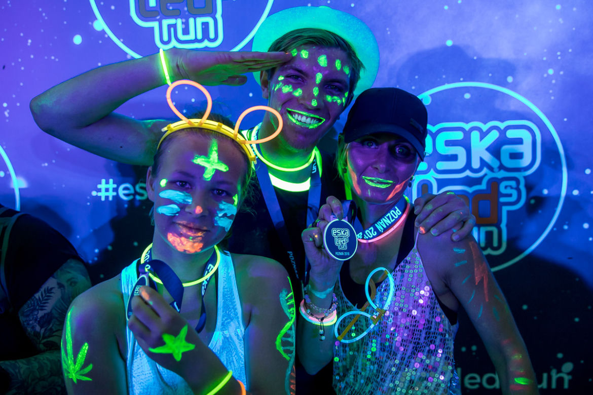 ESKA LEDs RUN  - zdjęcia z biegu innego niż wszystkie