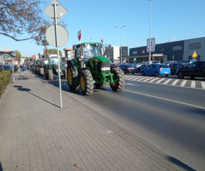 Protest rolników w Grudziądzu