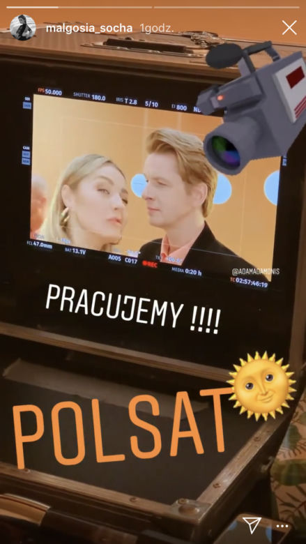 Przyjaciółki 15 sezon. Inga (Małgorzata Socha), Andrzej (Adam Adamonis)