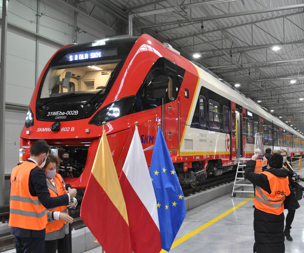 Pokazali nowe SKM-ki. Pociągi wkrótce przewiozą pierwszych pasażerów