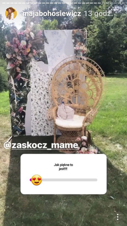Stylizacja na urodziny Leoni, córeczki Mai Bohosiewicz