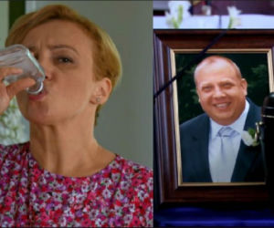 Barwy szczęścia. Sabina (Barbara Kurzaj), Andrzej Tomala (Bartłomiej Nowosielski)