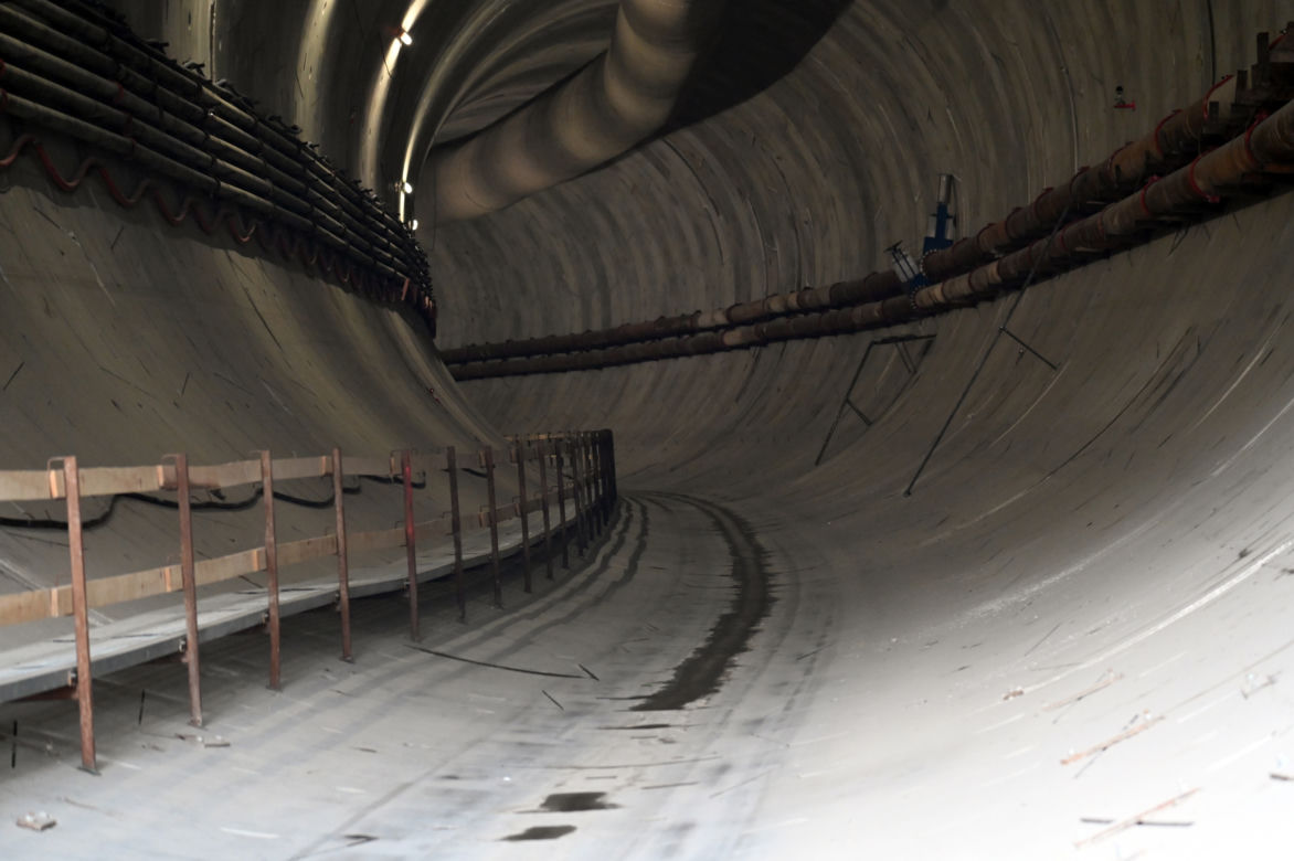 Świnoujście: Budowa tunelu 