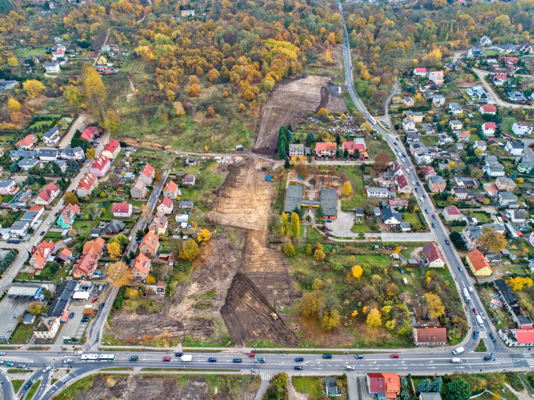 Budowa węzła Granitowa - grudzień 2019