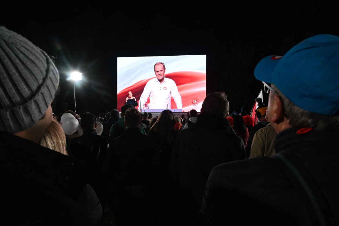 Warszawa, debata wyborcza TVP