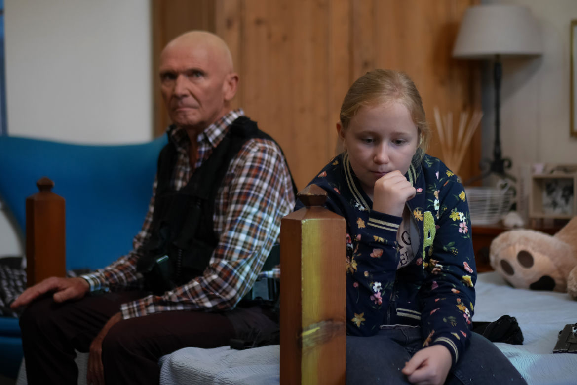 Pierwsza miłość. Julka (Łucja Kawczak), Edward (Marek Siudym)