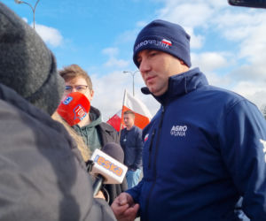 Protest rolników w Lublinie [GALERIA]