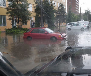Powódź w Białymstoku 28.05.2019