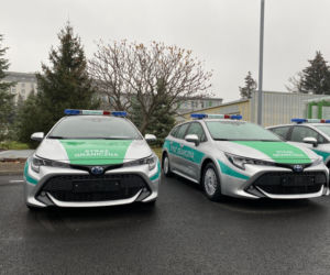 Nowe hybrydowe Toyoty Corolle dla Straży Granicznej