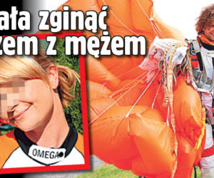 Miała zginąć razem z mężem