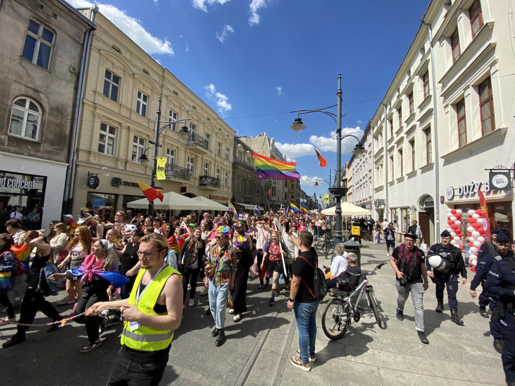 Najbarwniejsza parada w Polsce. Odbył się łódzki Marsz Równości 