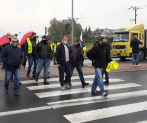 Protest rolników w Iławie 21.10.2020