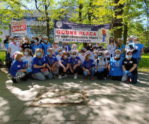 Protest pielęgniarek 12.05.2021