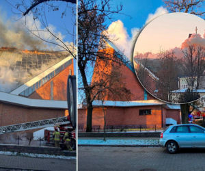 Pożar kościoła w Lublinie. Trwa dramatyczna akcja strażaków!