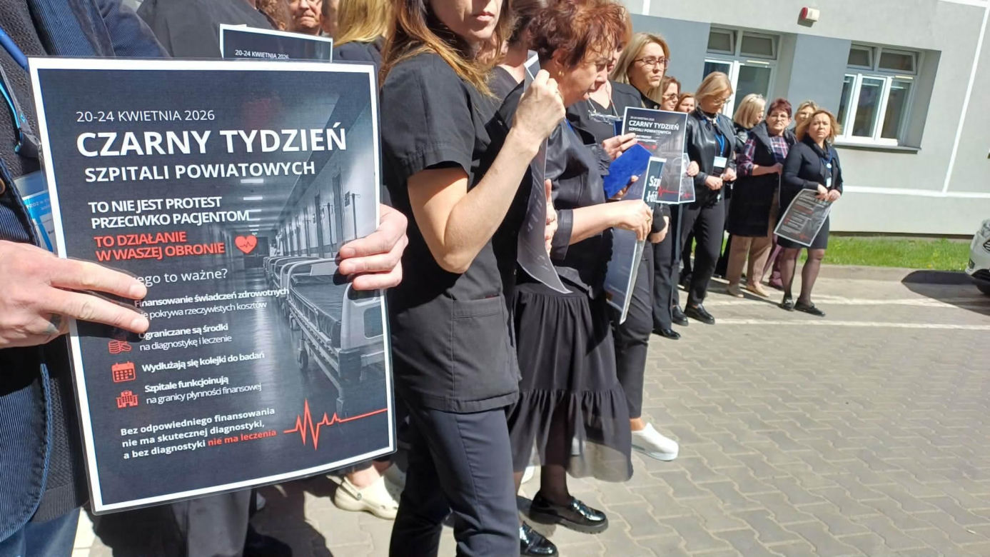"Czarny protest" w Starachowicach