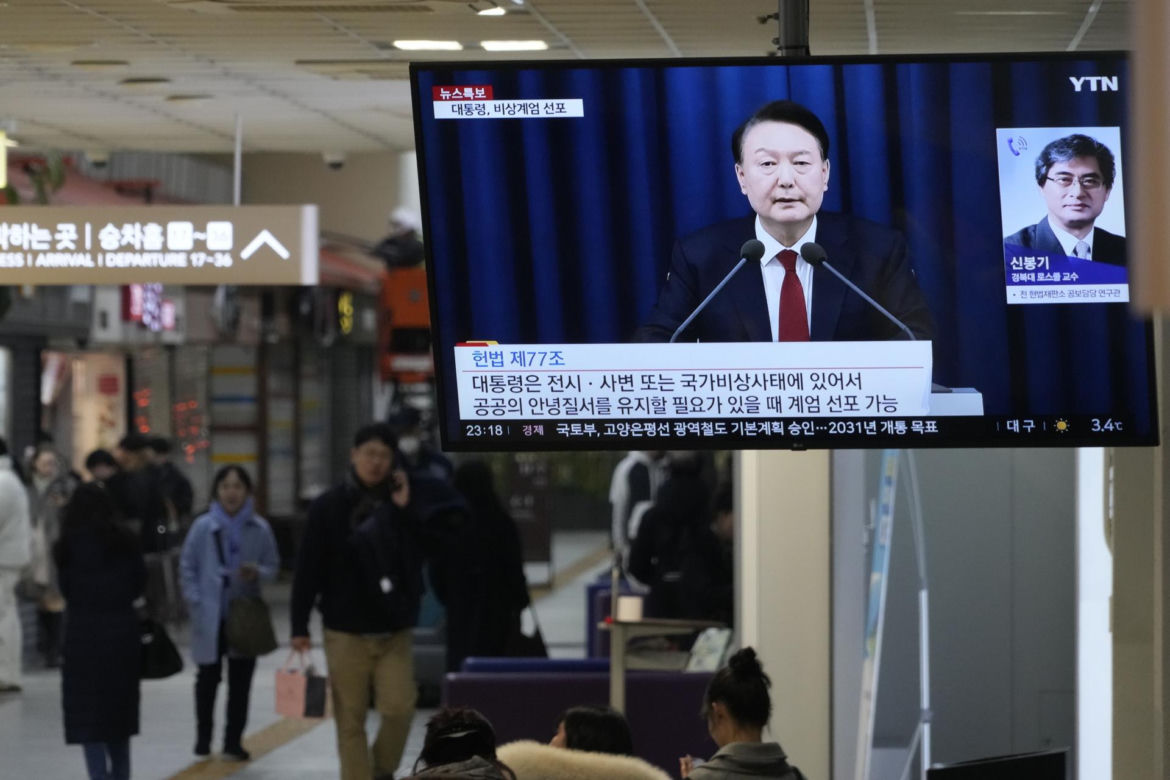 Korea Płd./ Prezydent ogłosił stan wojenny, oskarża opozycję 