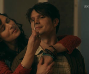 Stulecie Winnych 4, odc. 43: Antek (Krzysztof Cybulski), Mirka (Iga Górecka)