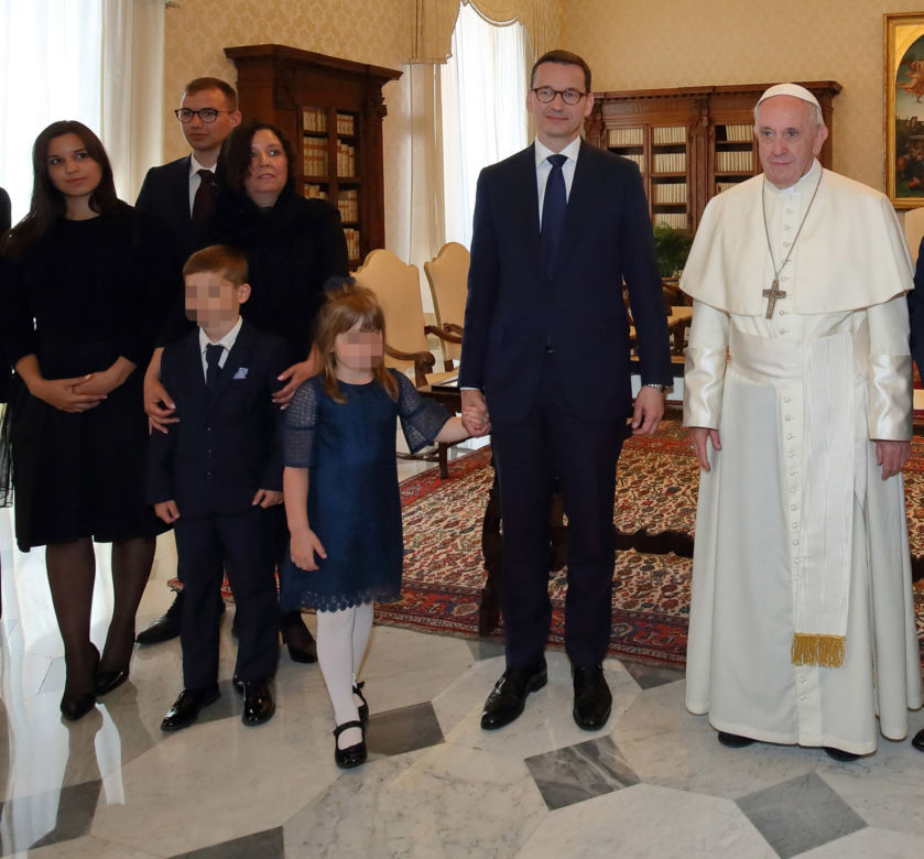 Mateusz Morawiecki z dziećmi