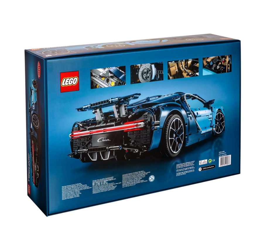 Bugatti Chiron z klocków LEGO