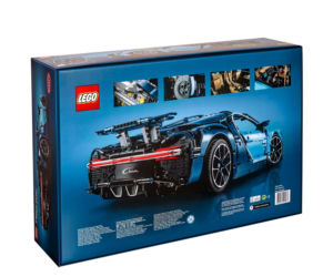 Bugatti Chiron z klocków LEGO