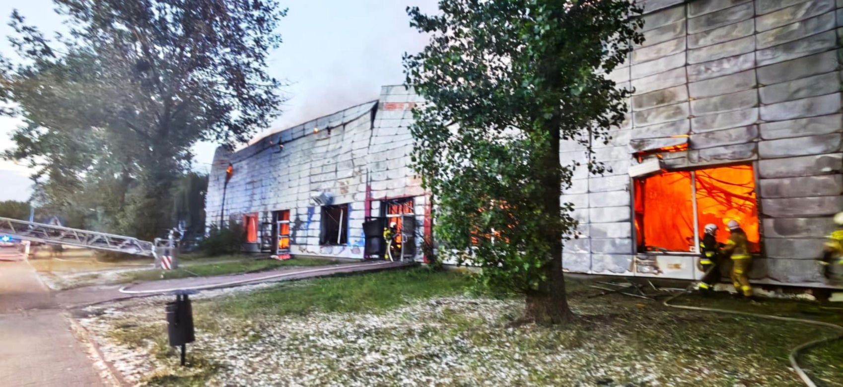 Wielki pożar w Płocku (1.06.2026)