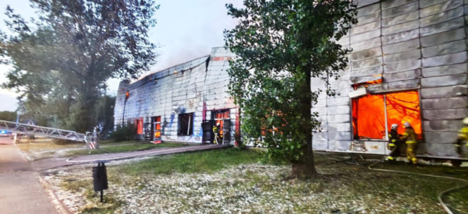 Wielki pożar w Płocku (1.06.2026)