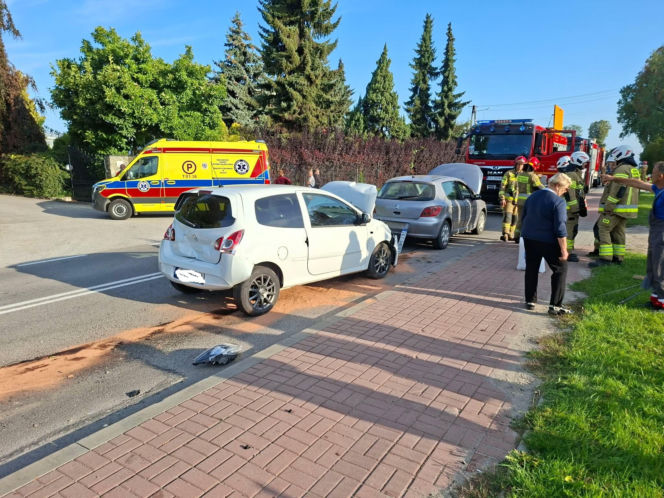 Wypadek w Warszówku