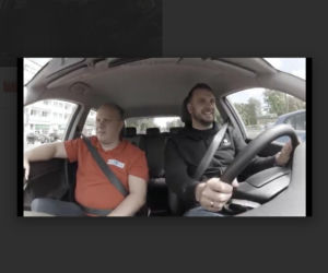 Egzamin na prawo jazdy nie taki prosty. Znani Polacy usiedli za kierownicą i przystąpili do testu