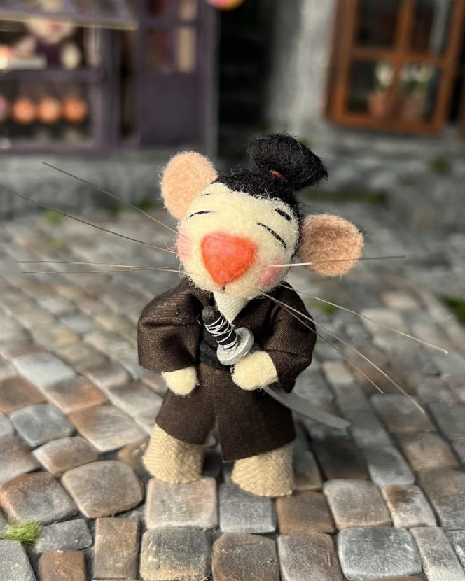 Filcowe myszki Joanny. Marka "Wyszło z norki"