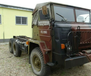 Podwozie samochodu STAR 660 M2, rok produkcji 1970