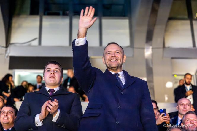 Karol Nawrocki na Zimowych Igrzyskach Olimpijskich